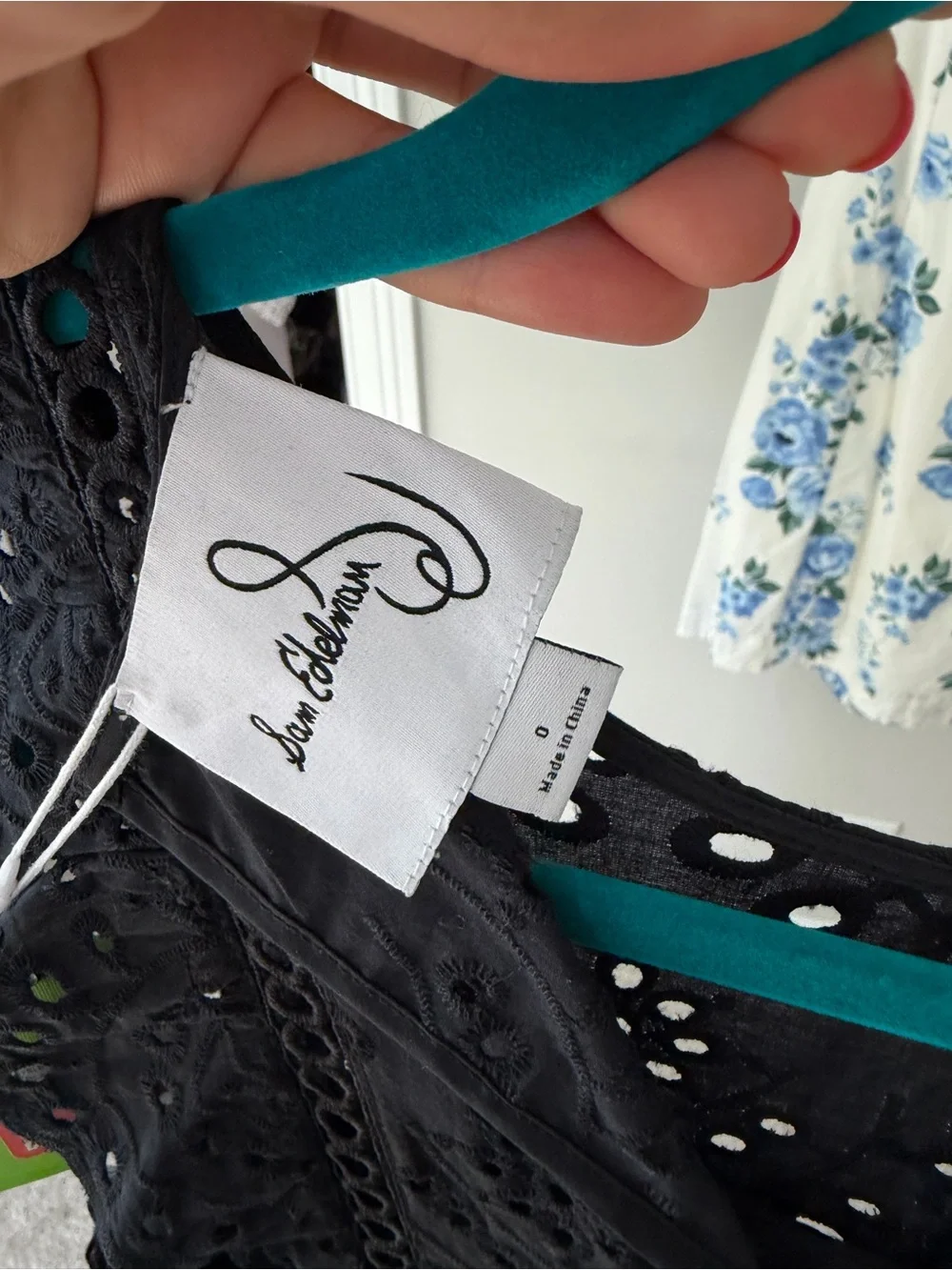 Sam Edelman Black Eyelet Sundress - Picture 2 of 4
